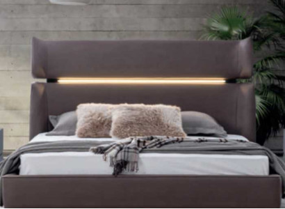 Bedroom Luxury Bed Modern Stylish Modern Bed gray 180x200